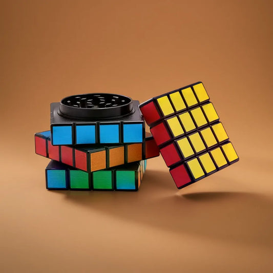 GrindCube - Rubiks Cube Herb Grinder